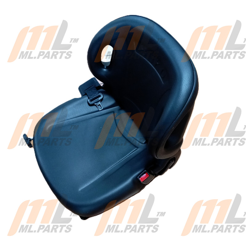 FULL SUSPENSION SEAT, ADJUSTABLE BACKREST, WITH SEATBELT