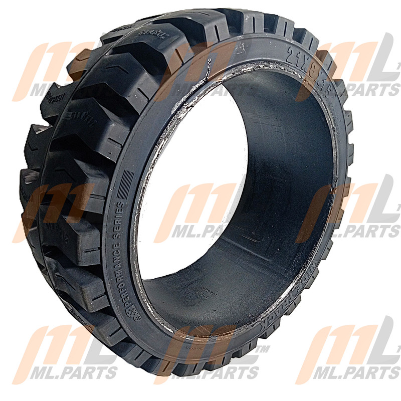 INDUSTRIAL -TIRE CUSHION 21X8X15 TRACTION WIDE TRACK