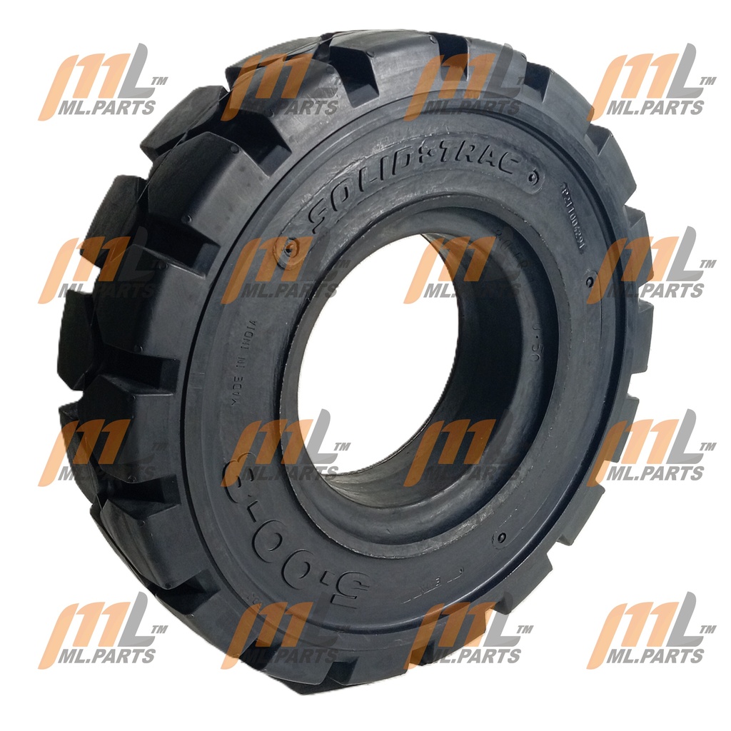 INDUSTRIAL-TIRE SOLID 5.00-8 RIM 3.00 SOLIDTRAC